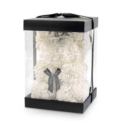 Viragmaci Feher Strasszos Disdobozban 24cm NP08010025 Upscayl 2x Realesrgan