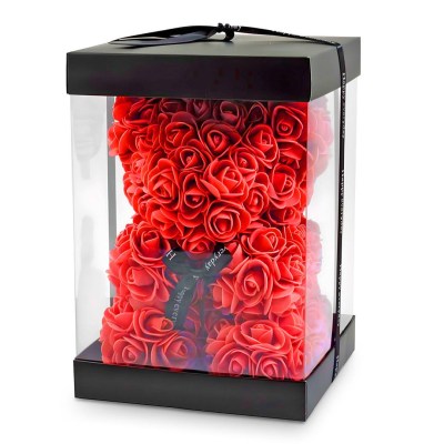 Viragmaci Piros Strasszos Disdobozban 24cm NP08010025 Upscayl 2x Realesrgan