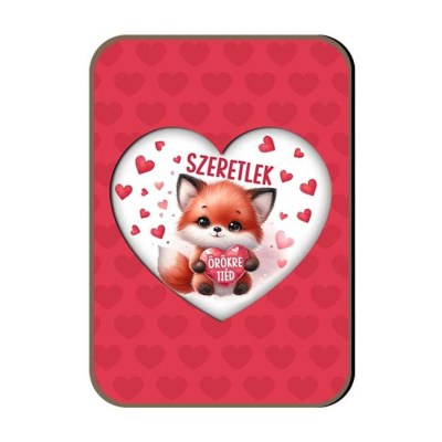 Hutomagnes Valentin Napi Ajandek 161 Szeretlek Orokre Tied