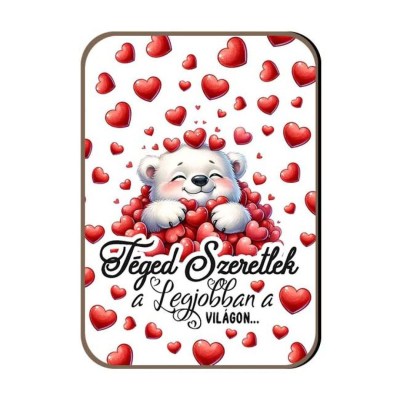 Hutomagnes Valentin Napi Ajandek 162 Teged Szeretlek A Legjobban